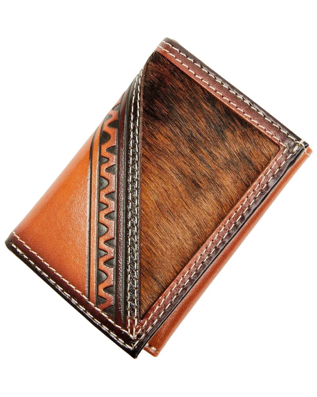 Cody James Men's Men'S Embossed Hairon Trifold Wallet - Bb24127770w1