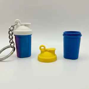 Protein Shaker Fidget Keychain