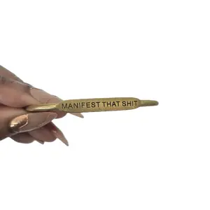 MANIFEST THAT ISH Bohemian Statement Bangle - 100% Raw Materials, Waterproof, Lightweight, Adjustable, Inspirational Affirmation Jewelry for Mothers Day