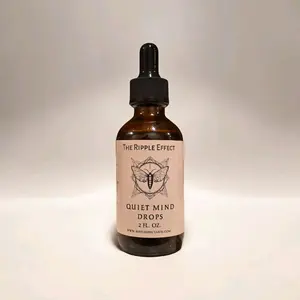 Quiet Mind Drops with Valerian, Lemon Balm, Lavender, and Chamomile