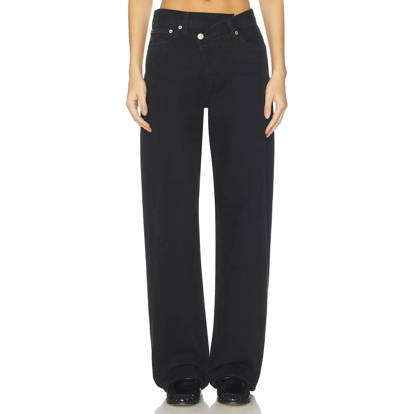 AGOLDE Arc Criss Cross Jeans in Phase