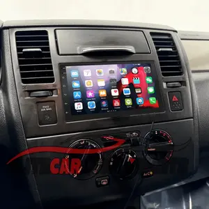 For 2007-2011 Nissan Versa 7" Android 13 Car Stereo Radio with Apple CarPlay, Android Auto, GPS Navigation, Bluetooth & WiFi Car Gadgets Interior