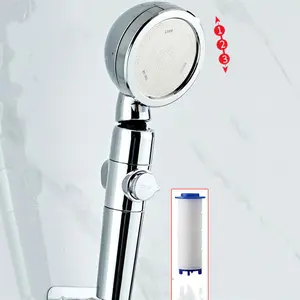 Hand-held filter shower head