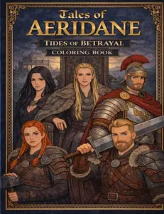 Tales of Aeridane Coloring Book
