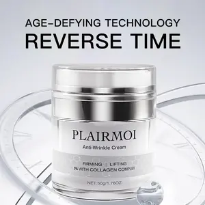 [Save Big] PLAIRMOI Advanced Anti-Wrinkle Face Cream 50g – Deep Hydration, Firming & Radiance – Reduces Fine Lines, Boosts Elasticity – Lightweight, Non-Greasy, for All Skin Types, Day & Night Use-Z2