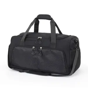 Elite Gym Duffle Bag with Shoe Compartment & Wet Pocket for Men and Women Large Water-Resistant Sports Workout and Travel Bag Fits Gym Lockers 10 Organized Compartments