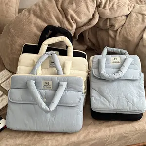 1PC Korean Ins Simple Multi-Layer Storage Bag - Shockproof 11/13/15 Inch iPad Inner Bag, Cute Laptop Case, Perfect Gift for Friends & Back-to-School Season