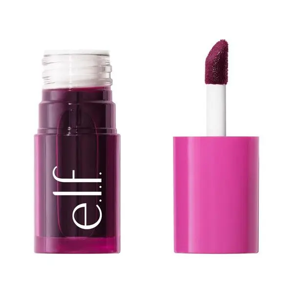 e.l.f. Sheer For It Blush Tint, Multi-Use, Long-Lasting Lip & Cheek Makeup, Creates A Natural Flush Finish, Vegan & Cruelty-Free, So Petal