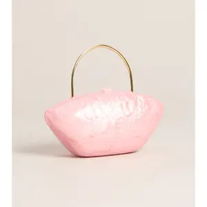 Late Reply Marble Top Handle Bag
