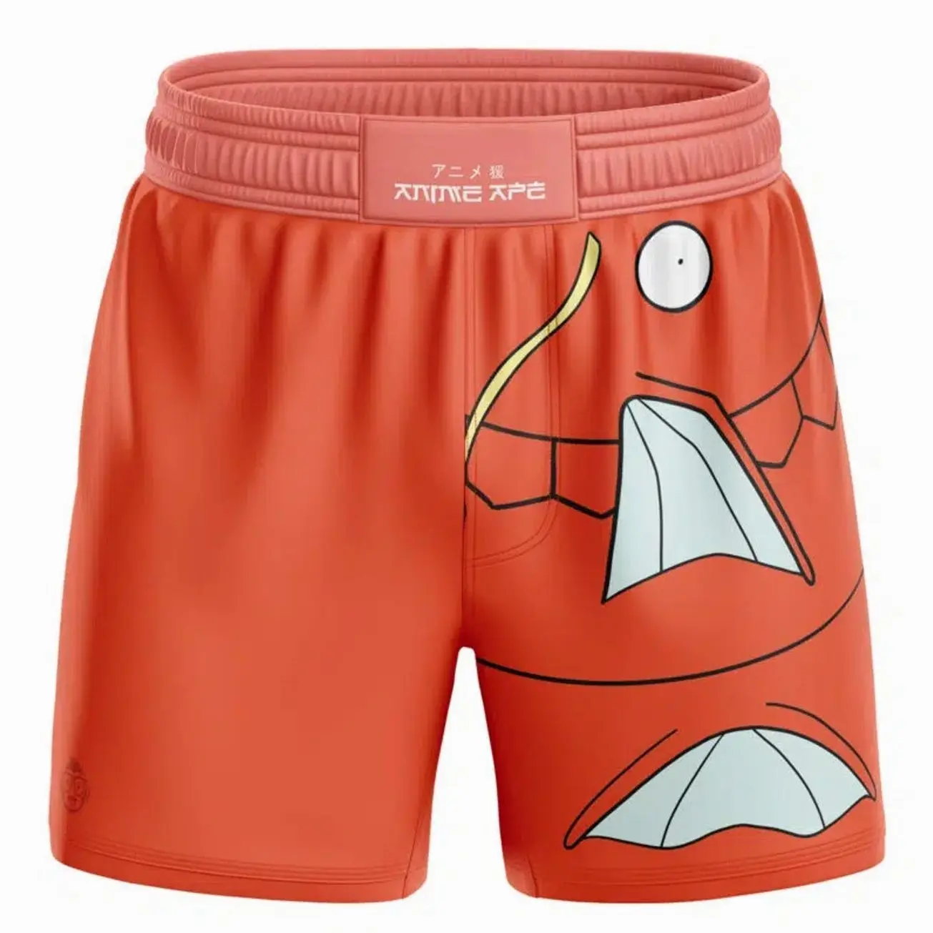 Magikarp Face Pokemon BJJ MMA Fight Shorts