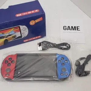 X12 Plus Large 7 inch Video Game Console Handheld Retro Game with Games