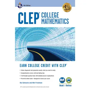 USED-Clep(r) College Mathematics, 4th Ed., Book + Online by Schwartz, Stu (Paperback)