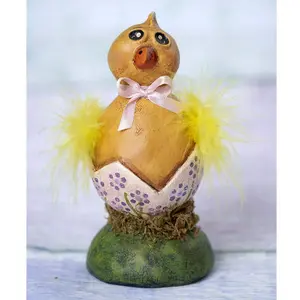 Largemouth Easter Spring Dorothy Baby Chick Retro Vintage Style Decor Figurine