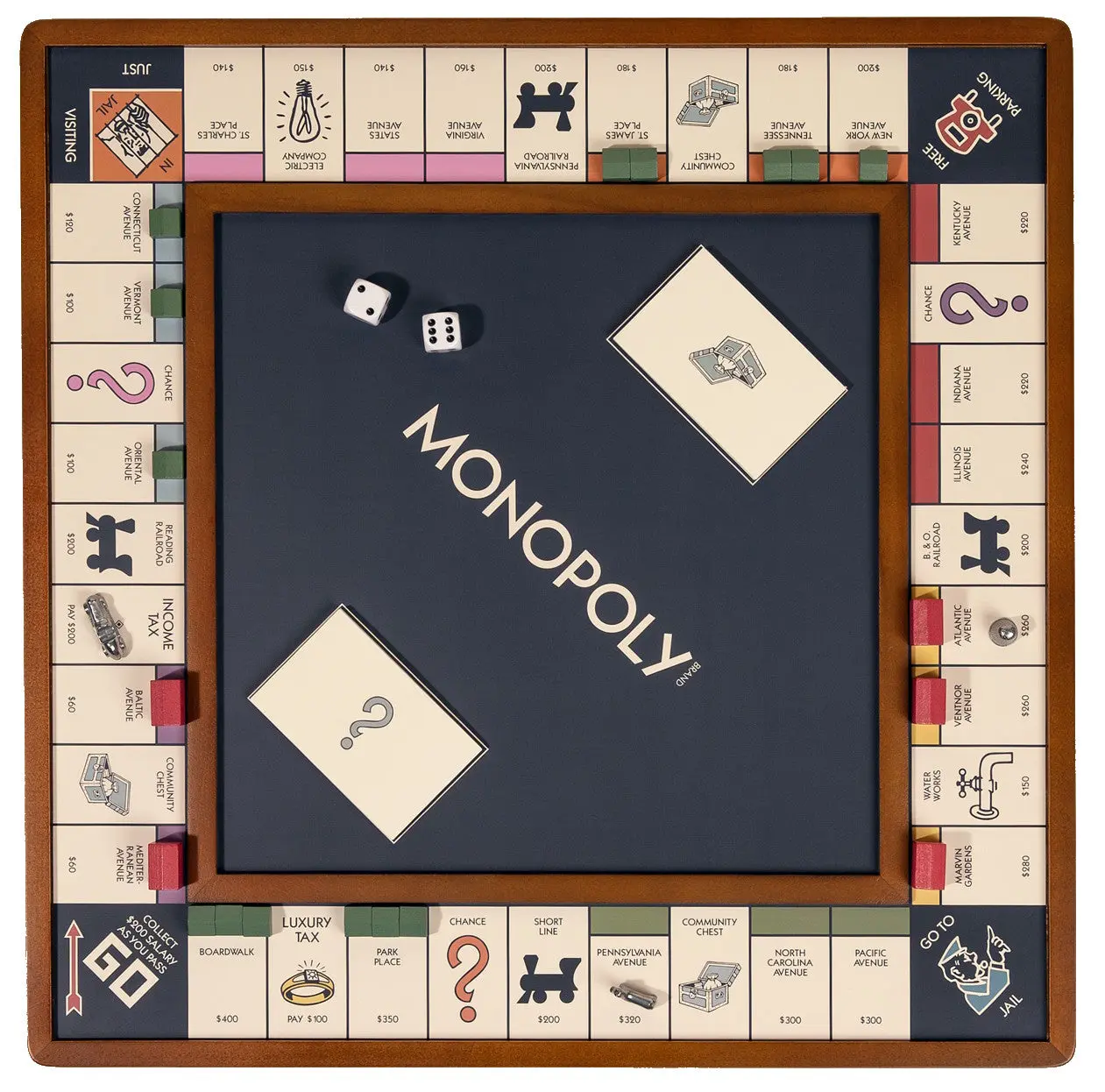 WS Game Company Monopoly Premium 3-in-1 Game Collection with Sorry! and Mancala