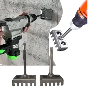 High-Strength Sds Plus Hole Saw for 86 Type Junction Boxes, Heavy-Duty Brick and Concrete Wall Cutter, Socket Cutting Tool