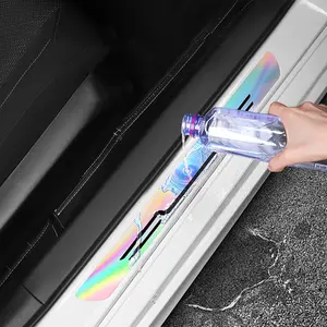Car Door Sill Protector, Car Door Sill Sticker, Anti-scratch Car Door Sill Protective Film, Car Interior Accessories for Women & Men