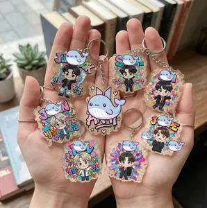 OT7 Cute Chibi Keychain, OT7 Merch for Fan, Concert Outfit Accessories Decoration, Bt World Tour Outfit Merch