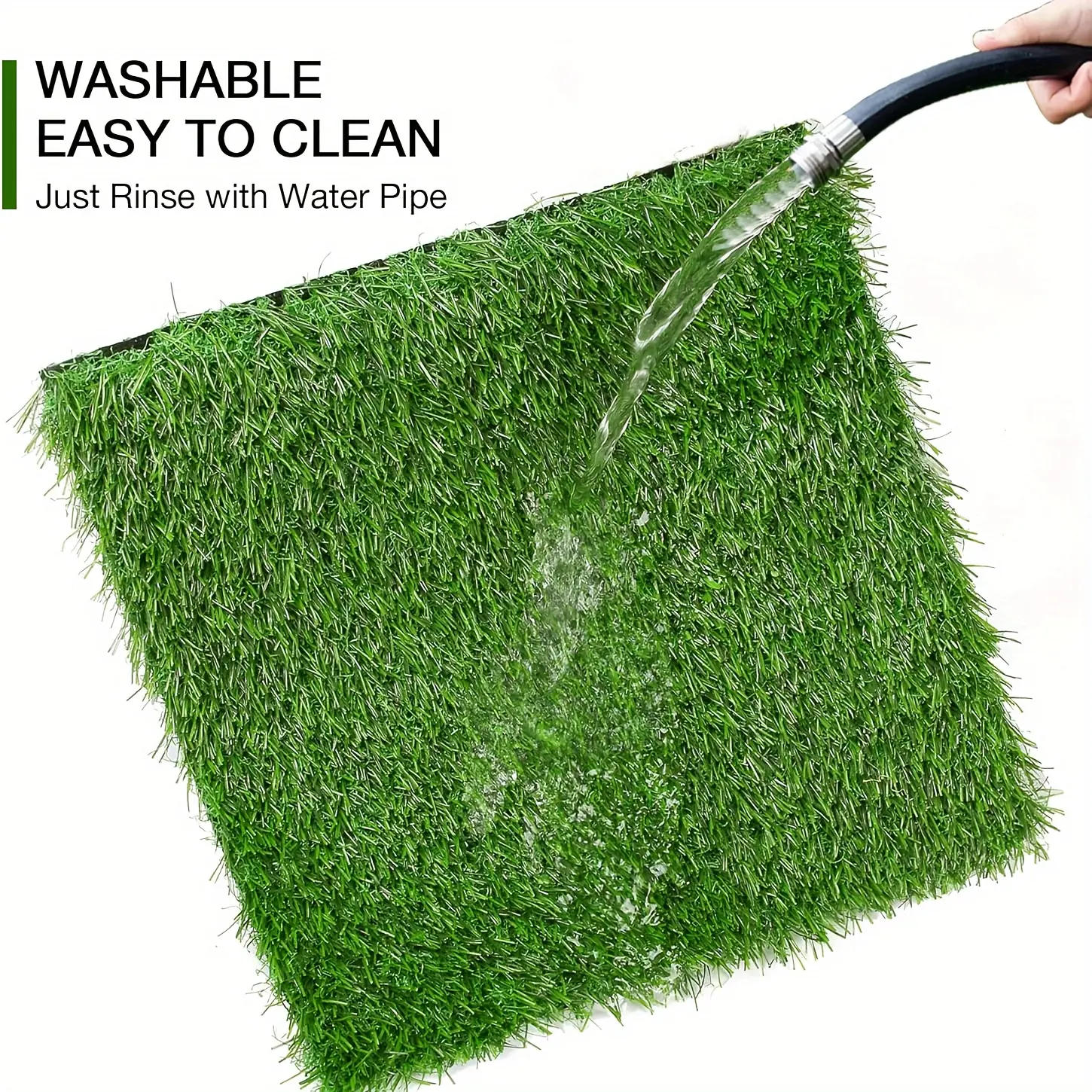 Artificial Grass Turf, Lawn, Pets Mat, Door Mat, Grass Rolls, Thickened Grass Mat, 1*1m/3.28*3.28Ft,1*2m/3.28*6.56Ft,1*4m,1*5