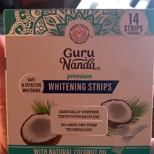 Product Review of GuruNanda Whitening Strips, 7-day treatment (7 Packets - 2 Strips per pack) - Non-Slip, Dry Strip Technology from j**n