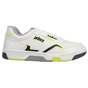 Prince Mens Fst838 Lace Up Sneakers Shoes Casual - White