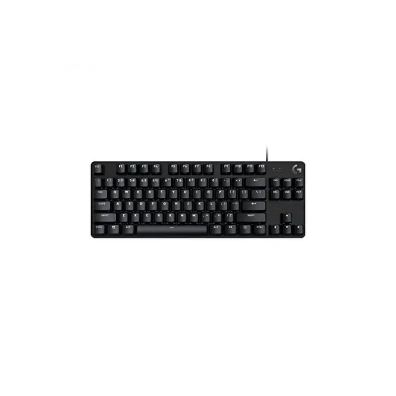 Logitech G413 TKL SE Mechanical Gaming Keyboard - Compact Backlit Keyboard with Tactile Mechanical Switches, Anti-Ghosting, Compatible with Windows, macOS - Black Aluminum