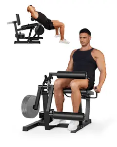 Garvee Leg Extension and Curl Machine , 700LBS Capacity Seated Leg Extension Machine for Lower Body Workouts – Adjustable Hamstring Curl Machine & Leg Workout Machine for Home Gym