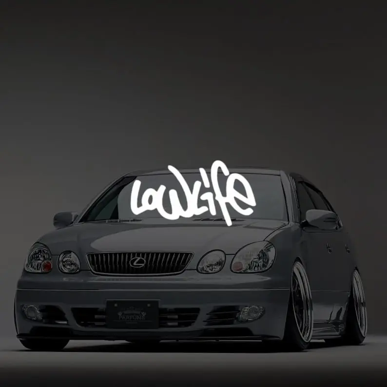 Low Life Vinyl decal sticker JDM Slammed low lowered stance