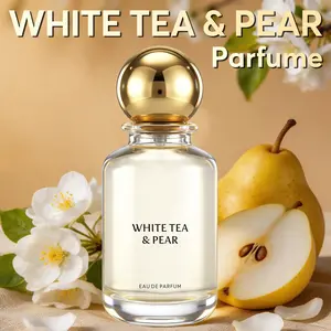 White Tea & Pear Eau De Parfum 58ml (1.96 oz) Travel Work Parties Dates | Women’s Perfume Long Lasting Luxury Fragrance | Premium Gift