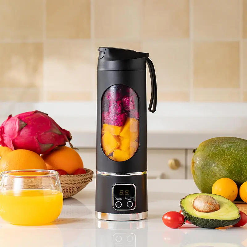USB Rechargeable Portable Blender for Shakes and Smoothies & Juicer, Fruit & Vegetable Juicer, Kitchen Juicer for Outdoor Use, Essential for Healthy Summer Sports Tending, Ice Maker Machine, Gift