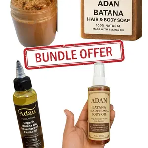 Adan hair super Batana hair and body   (4 oz raw Batana oil )