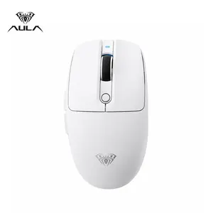 Aula V1se Lightweight Triple Mode Mouse, 6 Dpi Levels, Ergonomic Design, Long Battery Life, Compatible with Windows/MAC/iOS, Office Gaming