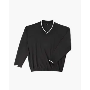 The Breezy Pull Over Black