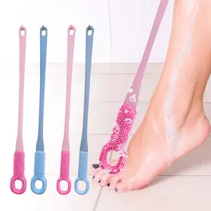 Soft Silicone Foot Spa Long Cleaning Brush