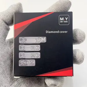 YCS M.Y 4PCS iPhone Front Camera Dot Matrix Lens Protector Diamond Cover for iPhone X-17 Pro Max Face ID Repair