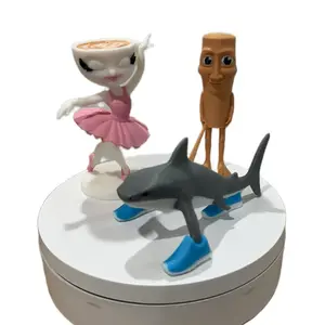 Viral Italian Brainrot Bundle Tung Tung Tung Sahur Ballerina Cappuccina Tralalero Tralala Meme Toys