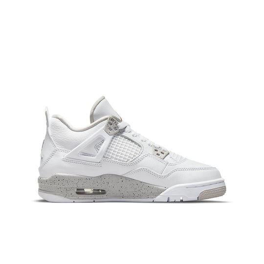 NEW Youth/WMNS Sz 6.5Y Nike Air Jordan 4 Retro GS White Oreo DJ4699-100