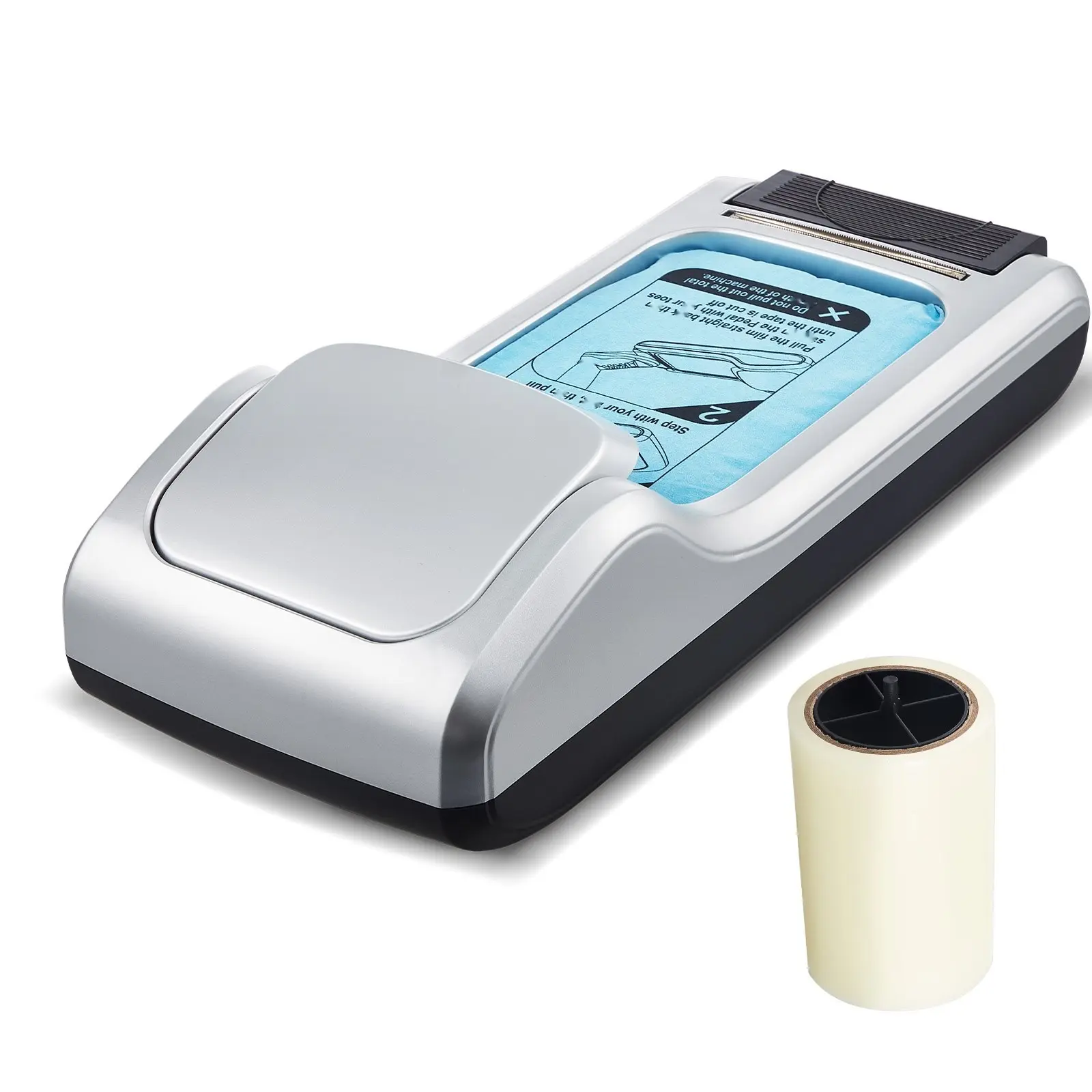 Shoe Cover Machine Disposable Automatic Shoe Cover Dispenser For Medical, Lab, And Clean Room Use, Hands-Free Foot-Pedal Operated Unit Fits Up To US Size 11 Shoes, Portable Compact Design For Hospitals And Clinics