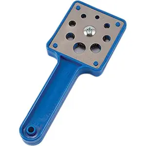 212 MAIN Anglo American Wizard Metric Bolt Cleaner, Blue, Engine Cleaning Tool, Mechanic Tools, Lightweight Clamp-Ready Handheld Device