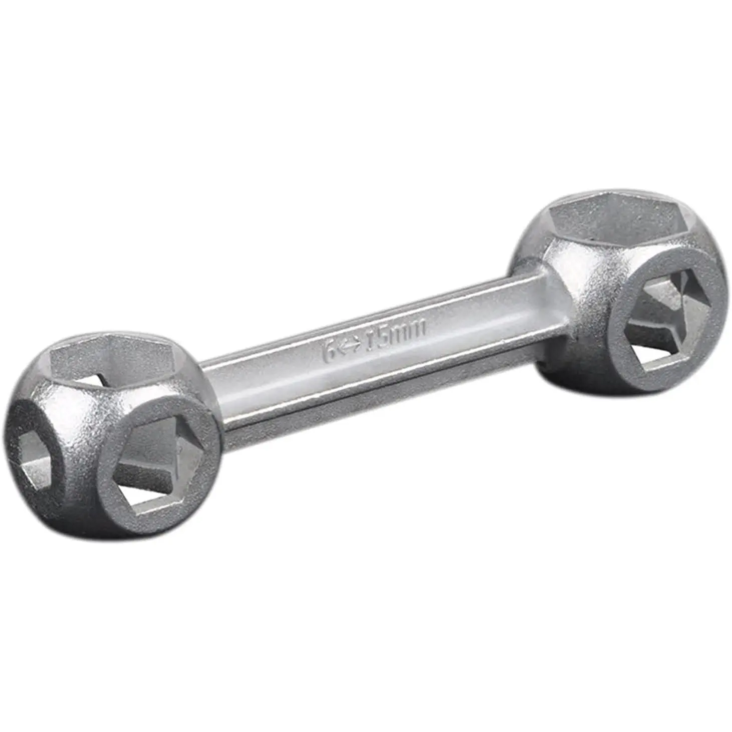 1 PCS Bone Wrench Multi-Function Bicycle Repair Tool – Lantern Hexagonal Wrench Set, Compact Portable Design, Perfect for Bike Maintenance, Tire Fixes & Adjustments, Durable Steel Construction, Essential Cycling Supplies for Road & Mountain Bikes