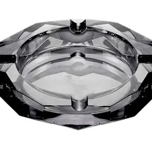 Obsidian Ashtray - Elegant Crystal Design for Modern Interiors