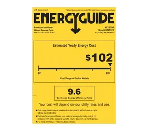 Keystone 10,000 BTU 230V Through-the-Wall Air Conditioner