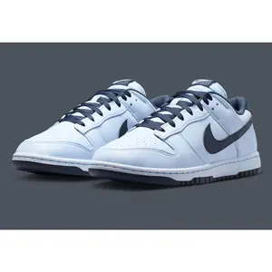 Men's Nike Dunk Low "Hydrogen Blue" HF5441-404 Fashion Athletic Sneaker Spring Summer Shoes