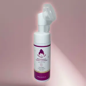 New - Sweeter Me Turmeric + Kojic Acid Foaming Facial Cleanser + Silicone Cleansing Skincare Brightening Gentle Brush