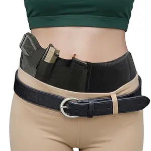 Universal Concealed Carry Belly Band Holster - High Compression Waist Band for Personal Security, Quick-Draw Discreet Design, Compatible with All Body Types