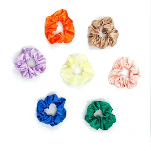 [NOT FOR SALE] Mihugass 1 Silk Scrunchy Satin Scrunchy for Hair Silk Ponytail Holders Random Color