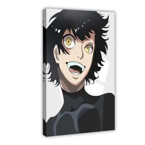 Anime Blue Lock Meguru Bachira VIII Canvas Poster Wall Art for Home Bedroom Office Dorm Room Decor