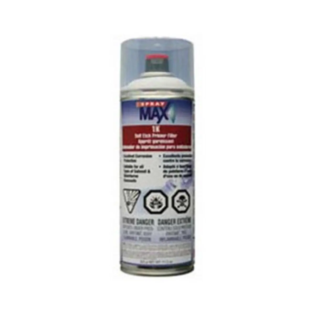 212 MAIN Spray Max SPM-3680003 1K Self Etch Primer - Grey, for Bare Metal Surfaces, with Nozzle Technology & Rust Cure Capabilities, Anti-Corrosive