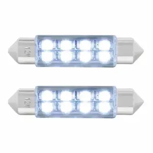 United Pacific 2-Pack 8 SMD High-Power Micro LED 211-2 Automotive Light Bulbs