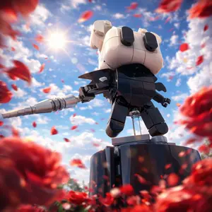 140PCS Cloaked Knight Building Blocks Set, DIY Building Brick Toy, ABS Plastic Warrior Character Model with Scenic Display Base, Exquisite Collectible Display Figure, Includes Printed and Digital Instructions, Birthday Gift for Kids and Adults