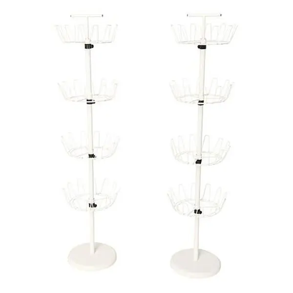 Improvements 2-pack - 4 Tier Adjustable Shoe Racks
